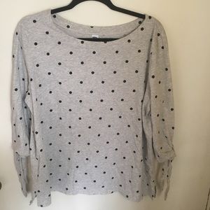 Polka dot blouse